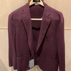 Boglioli Burgundy Blazer